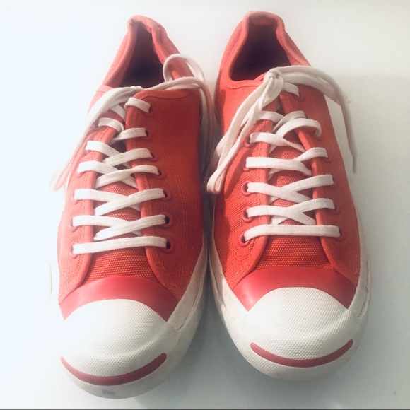 CONVERSE JP JACK OX MEN’S CORAL SNEAKERS.SIZE 9 - Picture 2 of 8